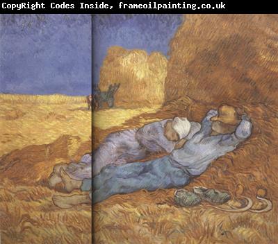Vincent Van Gogh Noon:Rest from Work (nn04)